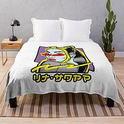 rina sawayama merch rina sawayama Throw Blanket RB0211