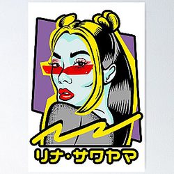 rina sawayama merch rina sawayama Poster RB0211
