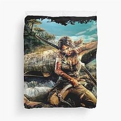Lara Croft Tomb Raider Duvet Cover