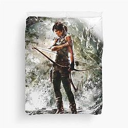 Tomb Raider Duvet Cover