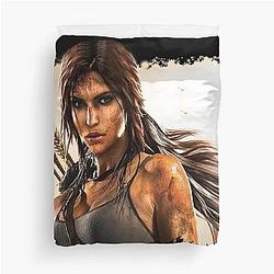 Lara Croft Tomb Raider 8K Duvet Cover