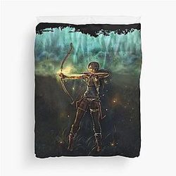 Lara Croft Tomb Raider 8K Duvet Cover