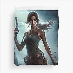 Tomb Raider Duvet Cover