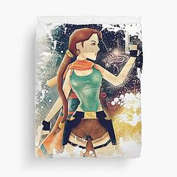 Tomb Raider - Lara Croft Duvet Cover