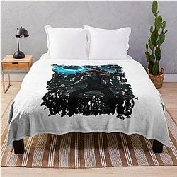 Tomb Raider Throw Blanket