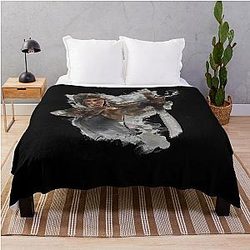 Tomb Raider Throw Blanket