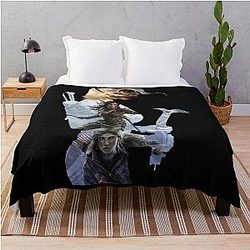 Tomb Raider Throw Blanket