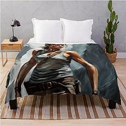 Alicia Vikander Tomb Raider Blanket