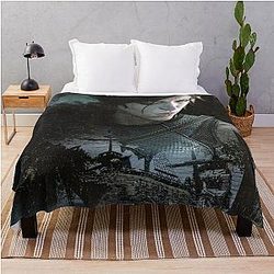 Tomb Raider Throw Blanket