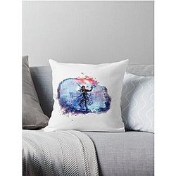 Tomb Raider Throw Pillow