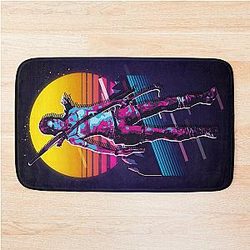 Tomb Raider - Lara Croft 80s Retro Bath Mat