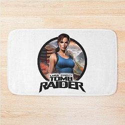 Classic Lara Croft Tomb Raider Bath Mat