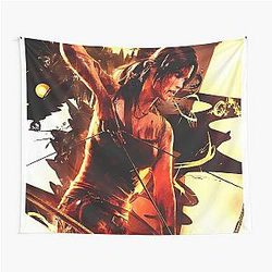Tomb Raider Lara Croft Tapestry