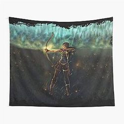 Lara Croft Tomb Raider II Tapestry