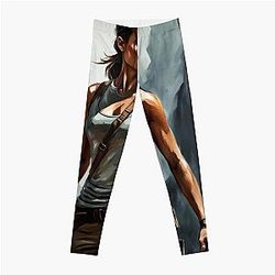 Alicia Vikander Tomb Raider Leggings