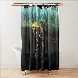 Lara Croft Tomb Raider  Shower Curtain