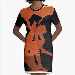 Shadow of the Tomb Raider Graphic T-Shirts Dress