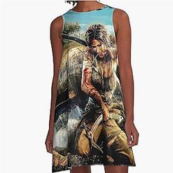 Lara Croft Tomb Raider A-Line Dress