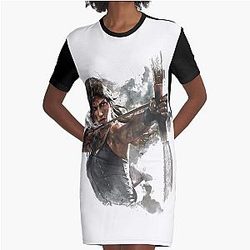 Tomb Raider Painting Graphic Tee