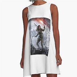 Rise of the Tomb Raider Perfect Gift A-Line Dress