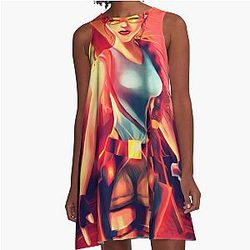 Venezia Lara Croft Tomb Raider A-Line Dress