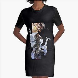 Tomb Raider Graphic T-Shirt Dress