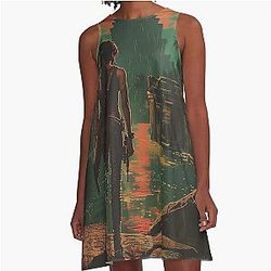 Lara Croft Tomb Raider Legend A Line Dress