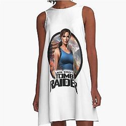 Classic Lara Croft Tomb Raider A-Line Dress