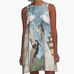 Tomb Raider A-Line Dress