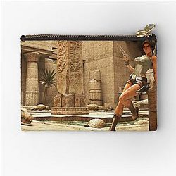 Tomb Raider Zipper Pouch