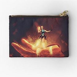 Game Over Lara Croft, Tomb Raider Zipper Pouch