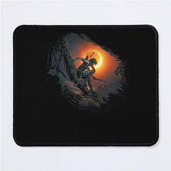 Shadow of Tom Raider Mouse Pad
