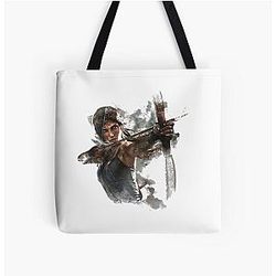 Tomb Raider All Over Print Tote Bag