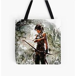 Tomb Raider All Over Print Tote Bag