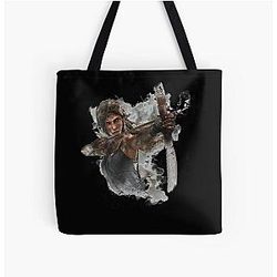 Tomb Raider Painting Tote Bag