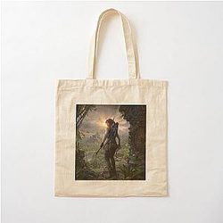 Lara Croft Shadow of the Tomb Raider Cotton Tote Bag