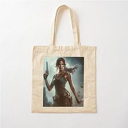 Tomb Raider Cotton Tote Bag