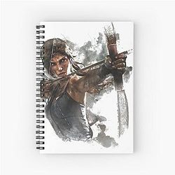 Tomb Raider Spiral Notebook