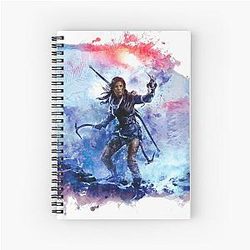 Tomb Raider Spiral Notebook