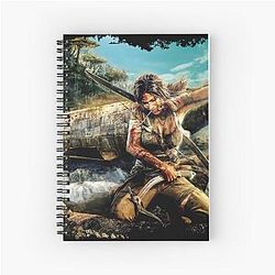 Lara Croft Tomb Raider Spiral Notebook
