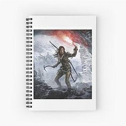 Rise of Tomb Raider Perfect Spiral Notebook