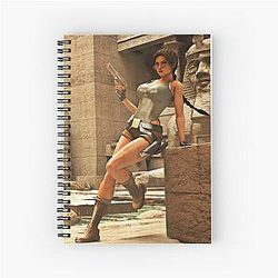 Tomb Raider Spiral Notebook