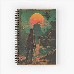 Lara Croft Tomb Raider Legend Spiral Notebook