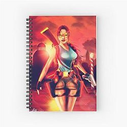 Venezia Lara Croft Tomb Raider Spiral Notebook