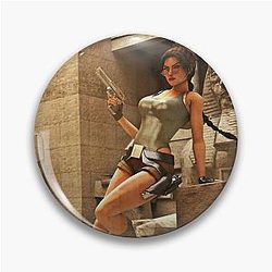 Tomb Raider Pin