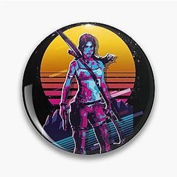 Tomb Raider - Lara Croft Pin