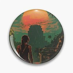 Lara Croft Tomb Raider Legend Pin