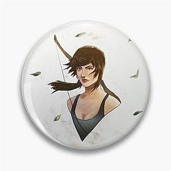 Lara Croft Tomb Raider Chest Pin