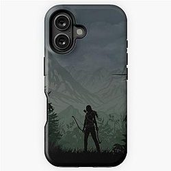 Warriors Landscapes Lara Croft Tomb Raider iPhone Case