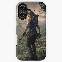 Lara Croft Shadow of the Tomb Raider iPhone Tough Case